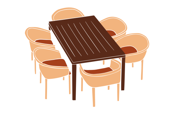 Renta de sillas y mesas en Tamaulipas